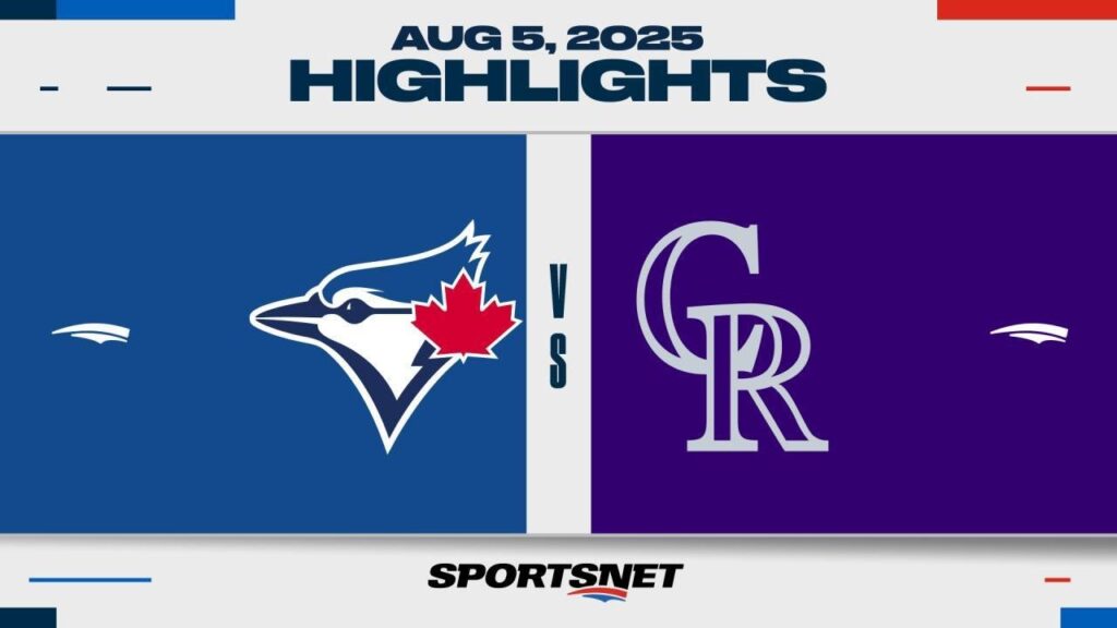 MLB Highlights | Blue Jays vs. Rockies – August 5, 2025