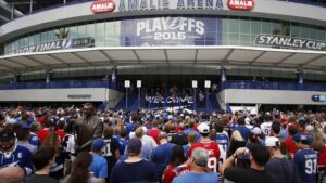 The home of the NHL’s Tampa Bay Lightning renamed Benchmark International Arena