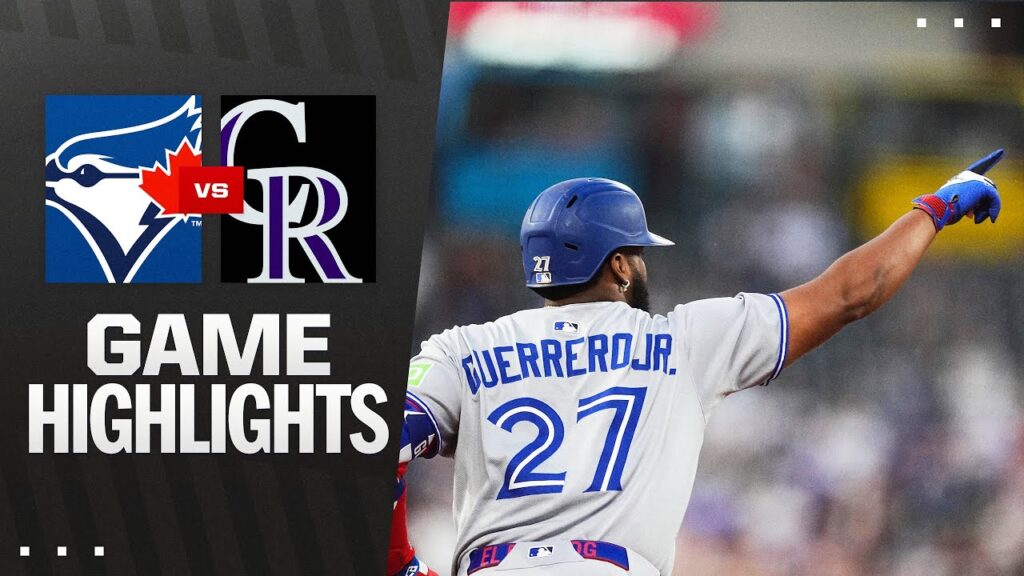Blue Jays vs. Rockies Game Highlights (8/5/25) | MLB Highlights