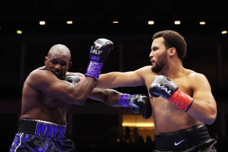 Moses Itauma destroys Dillian Whyte in first round in statement win for young heavyweight star