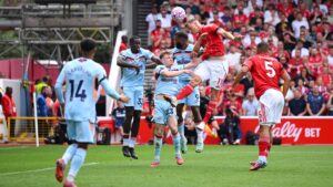 Nottingham Forest 3-1 Brentford: Wood brace as Tricky Trees cruise past Bees