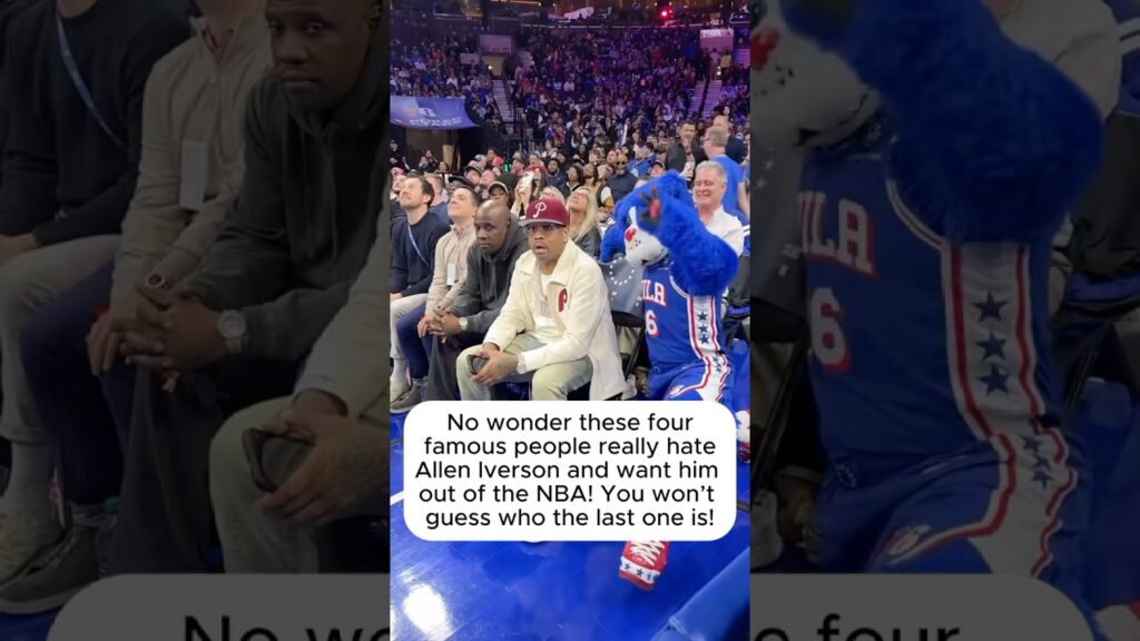 No wonder these people really hateAllen Iverson and want himout of the NBA! You won’tguess who  is!