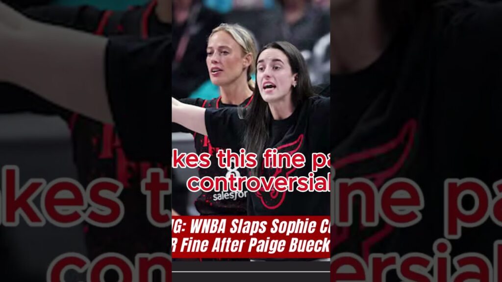 BREAKING: WNBA Slaps Sophie Cunningham with ANOTHER Fine After Paige Bueckers Whistle Rant!