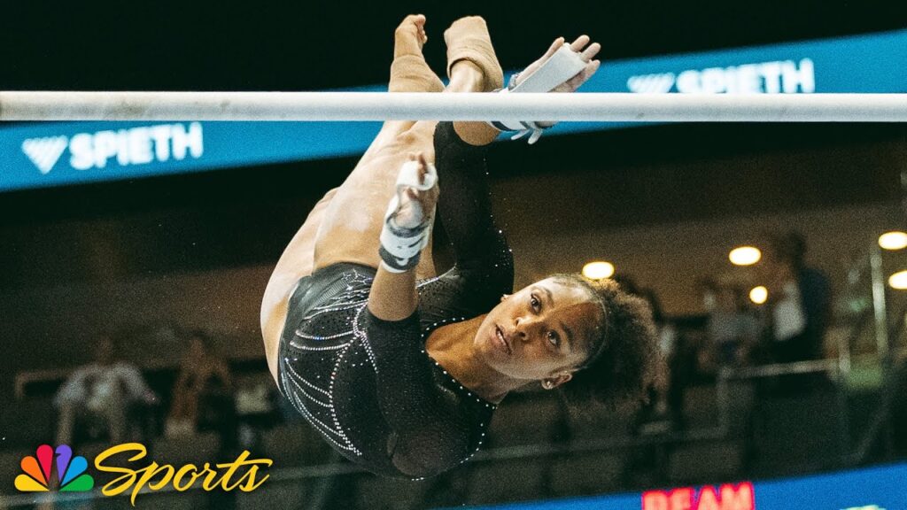 Skye Blakely shows out on uneven bars, balance beam at U.S. Gymnastics Championships | NBC Sports