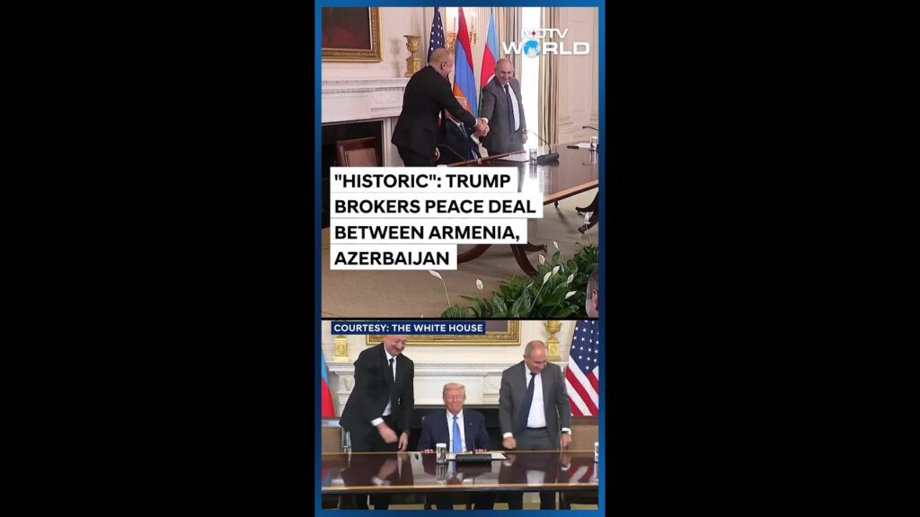 Donald Trump Latest News | “Historic”: Trump Brokers Peace Deal Between Armenia, Azerbaijan