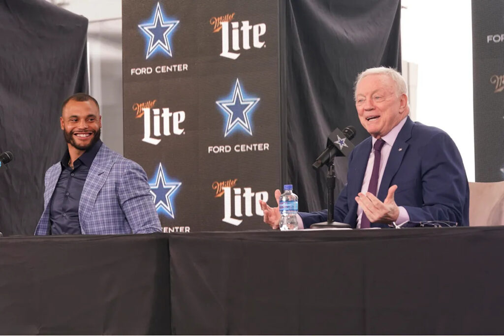 Dak Prescott has ‘confidence’ Micah Parsons will play Week 1, points to his own protracted negotiations with Cowboys, Jerry Jones