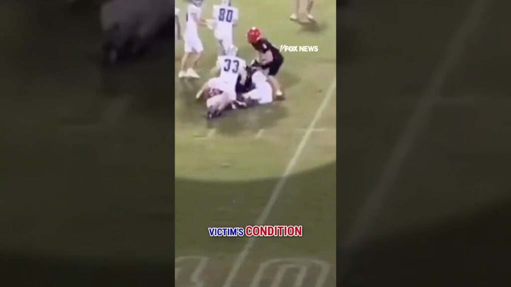 CHAOS ERUPTS: Shots fired at packed high school football game #shorts #foxnews #crime #sports