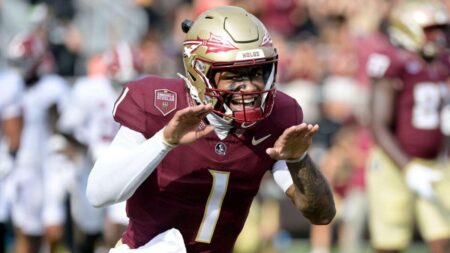 Tommy Castellanos backs up talk in FSU’s stunner over No. 8 Alabama: ‘We heard everything everybody said’