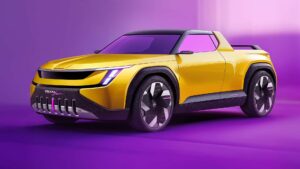 Skoda Brings Back Rare Pickup Truck with Modern Styling
