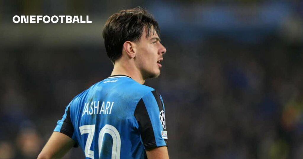 Jashari not included in Club Brugge squad after reported Milan agreement