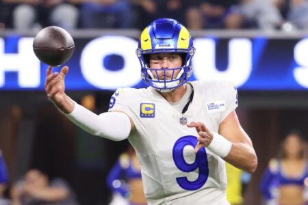 Matthew Stafford visits back specialist; still unclear when Rams QB might practice