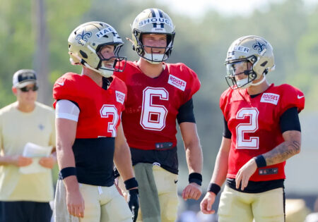 Who has QB1 edge among Saints’ Spencer Rattler, Tyler Shough and Jake Haener? ‘I’ve been the best quarterback on the field,’ says one of them