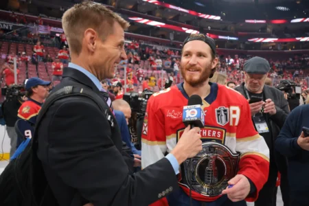 Panthers’ Matthew Tkachuk Revealed As EA Sports NHL 26 Cover Athlete