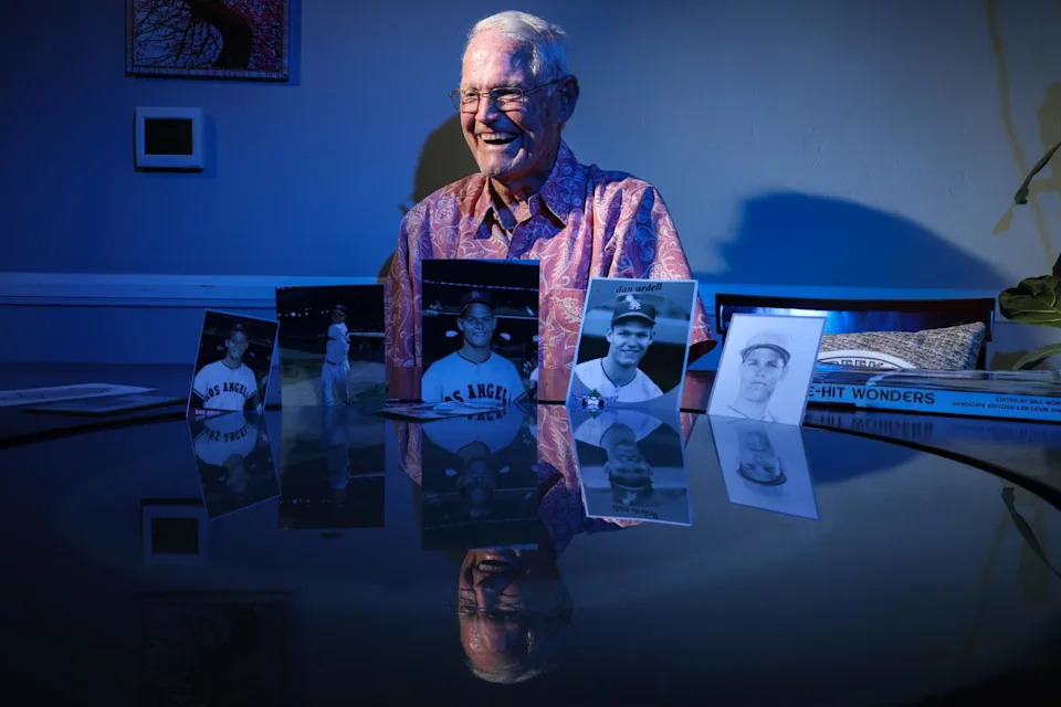 Dan Ardell played for the 1961 Angels for a few days and collected one hit. He soon retired and joined a very small club.