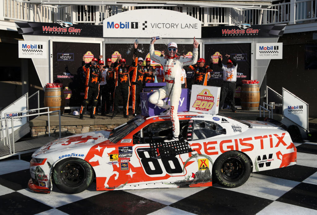Connor Zilisch Transported to Local Hospital After Victory Lane Fall