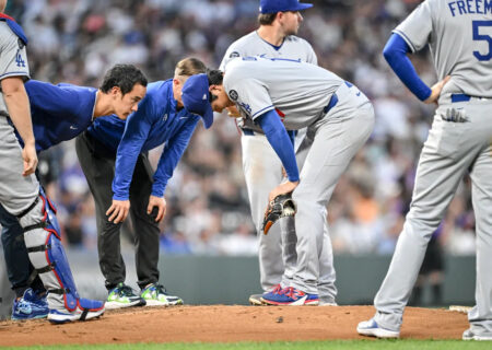 Shohei Ohtani injury update: Dodgers two-way star expected to be fine after leaving with thigh issue