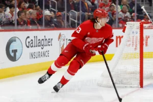 Detroit's Moritz Seider Links Up With Famous Swiss Soccer Player During Euro Media Tour