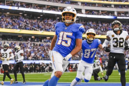 Chargers’ Ladd McConkey can finally learn from Keenan Allen in person