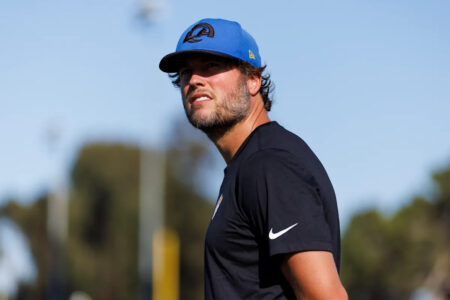 Rams QB Matthew Stafford dealing with aggravated disc in back, expected to be ready for Week 1