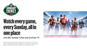 Fantasy football managers can take their game to the next level with fantasy view on NFL Sunday Ticket on YouTube TV