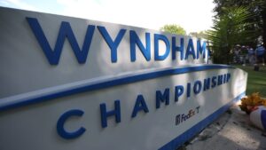 2025 Wyndham Championship leaderboard updates Saturday third round