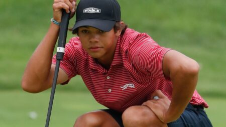 Charlie Woods in top 10 of Junior PGA Championship after Round 3