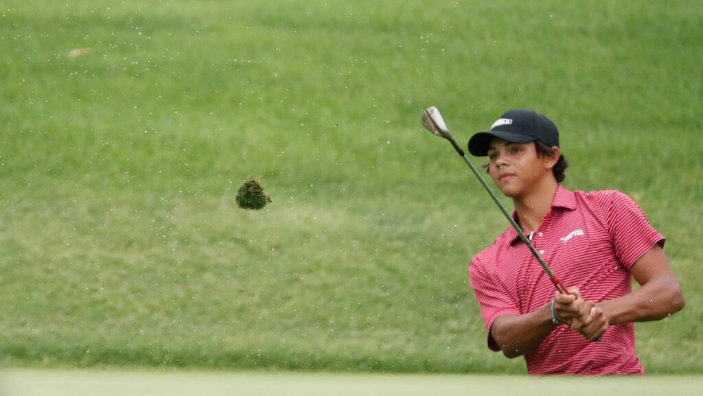 Tiger Woods’ son Charlie Woods finishes top 10 at Junior PGA