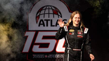 Central Iowa woman trying to forge NASCAR career in after ARCA races