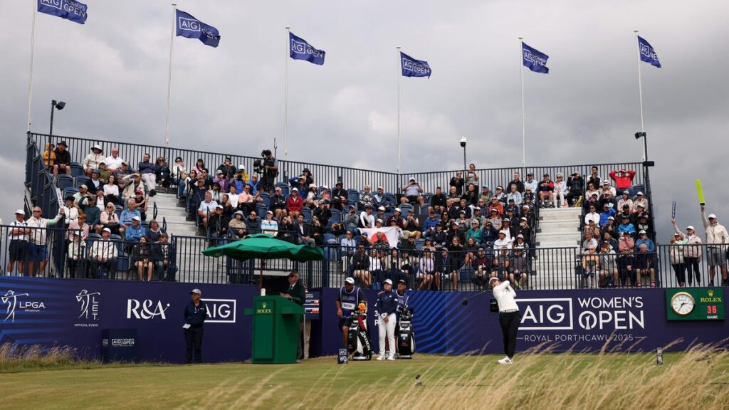 Women’s British Open leaderboard, final round tee times, updates
