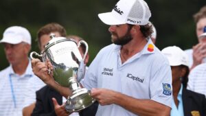 Cameron Young up after PGA Tour win