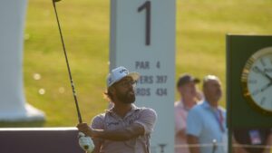 Akshay Bhatia leads the way