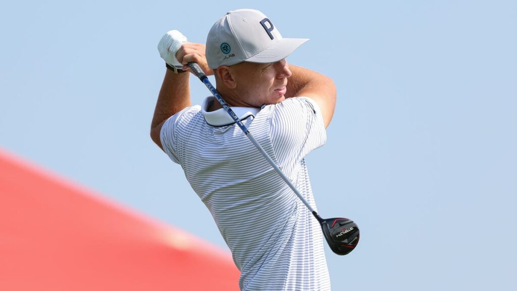 Third hole location changed after approach damaged cup
