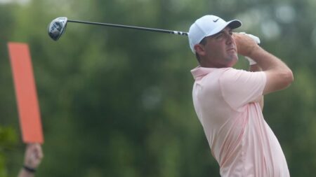 Scottie Scheffler on his first round