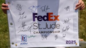 2025 FedEx St. Jude Championship leaderboard Saturday third round