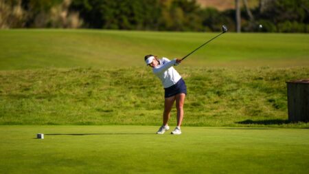 Ella Scaysbrook making run as 63rd seed
