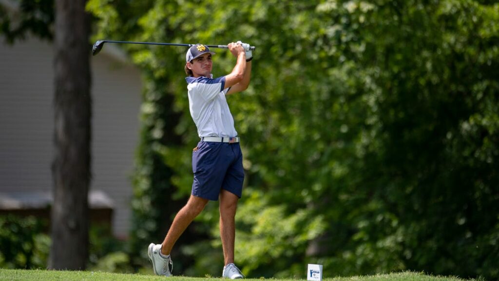 Peyton Blackard wins 2025 Evansville Men’s City golf tournament