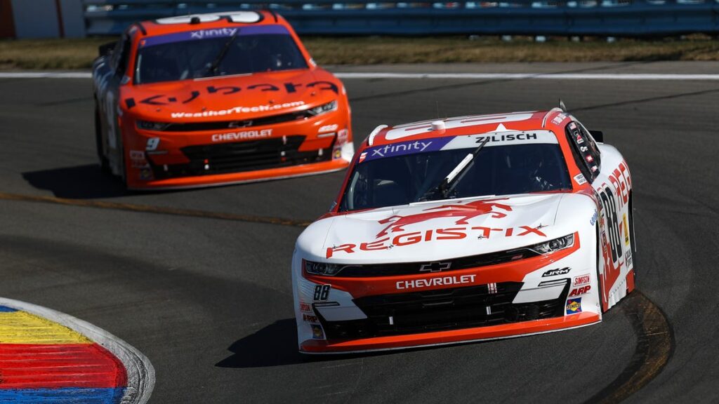 Connor Zilisch health update after victory lane fall at Watkins Glen
