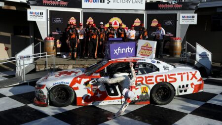 NASCAR Xfinity driver has collarbone surgery