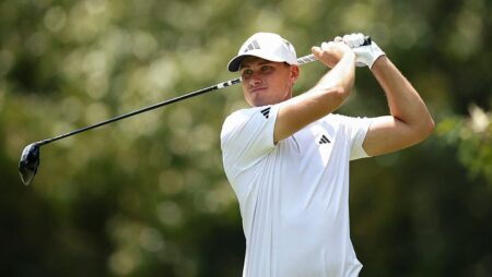 Ludvig Åberg, Ben Griffin lead area players in BMW Championship