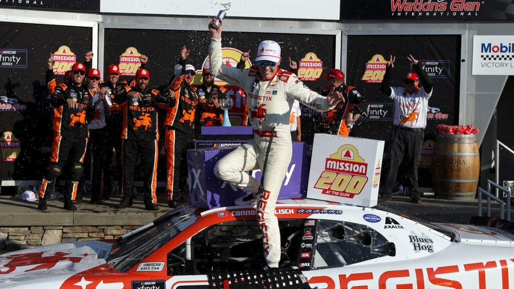 NASCAR driver Connor Zilisch could need surgery after falling of car