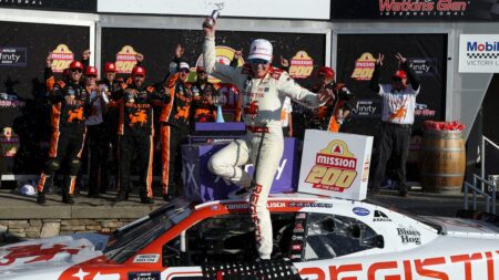 NASCAR driver Connor Zilisch could need surgery after falling of car