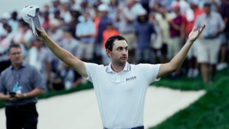 Patrick Cantlay returns to Caves Valley where he won 2021 BMW Championship