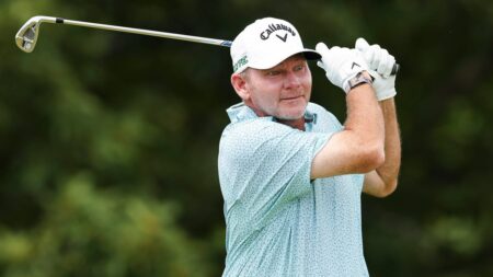 Tommy Gainey, 50, shoots 64 first round first PGA Tour Champions start