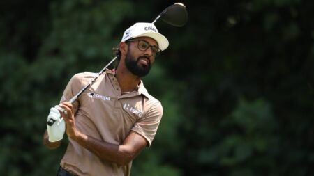 Akshay Bhatia makes hole-out eagle then ace at BMW Championship