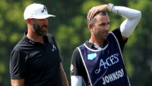 Dustin Johnson tied at top with Sebastian Munoz