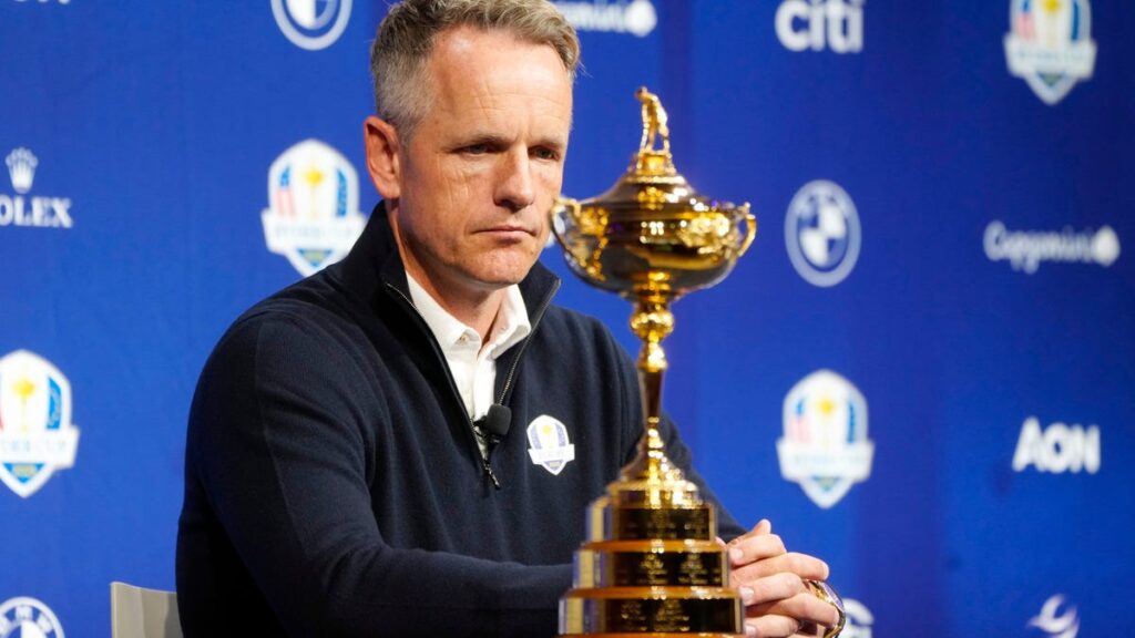 Watch Luke Donald make European team captain’s picks