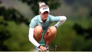 Nelly Korda 67 at TPC Boston after recent putter switch