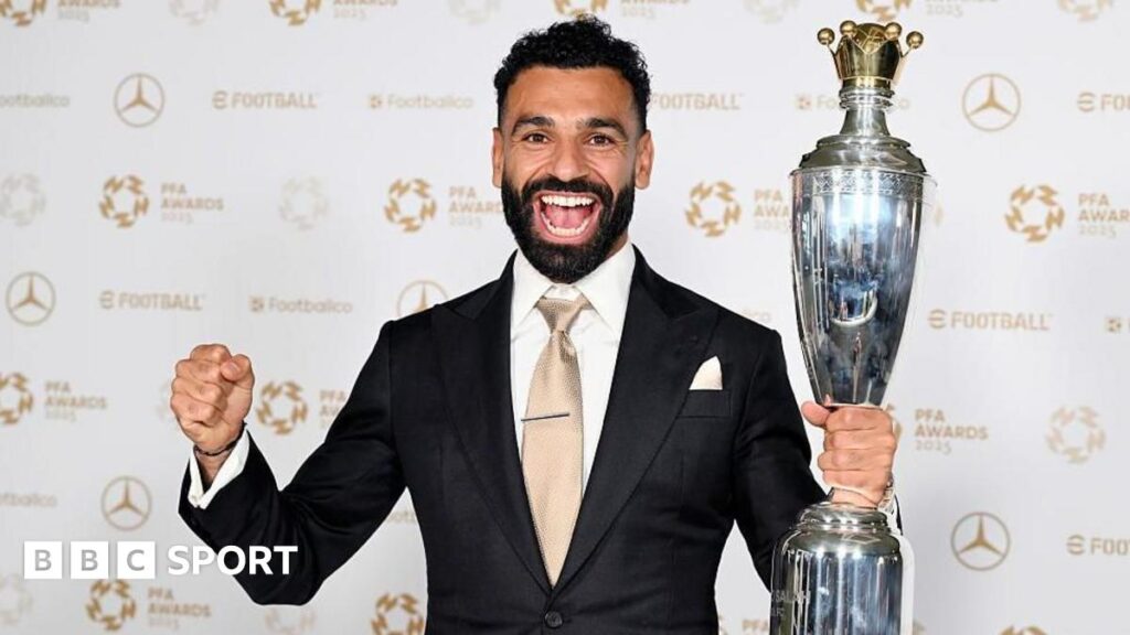 PFA Awards 2025: Mohamed Salah and Morgan Rogers scoop PFA player of the year awards