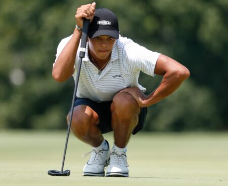Charlie Woods Looks Unstoppable in Junior PGA Championship