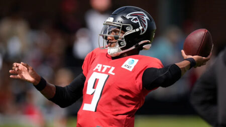Michael Penix Jr. involved in scuffle during Falcons joint practice with Titans